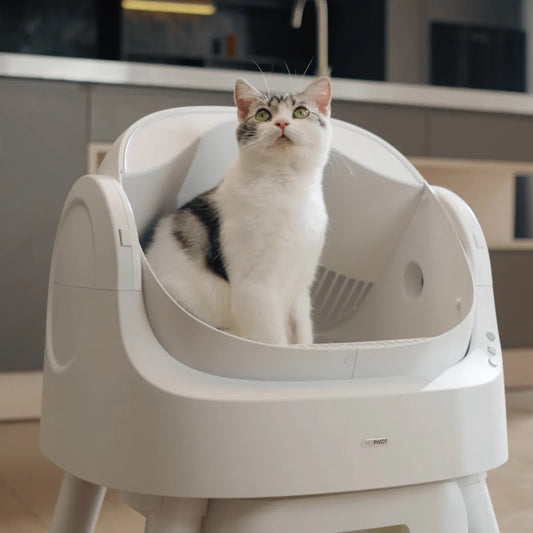 Smart Self-Cleaning Cat Litter Box